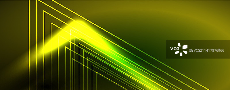 霓虹灯发光的科技线高科技未来图片素材