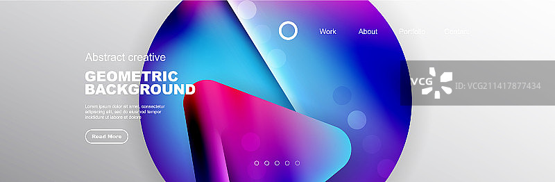 几何形状组合抽象图片素材