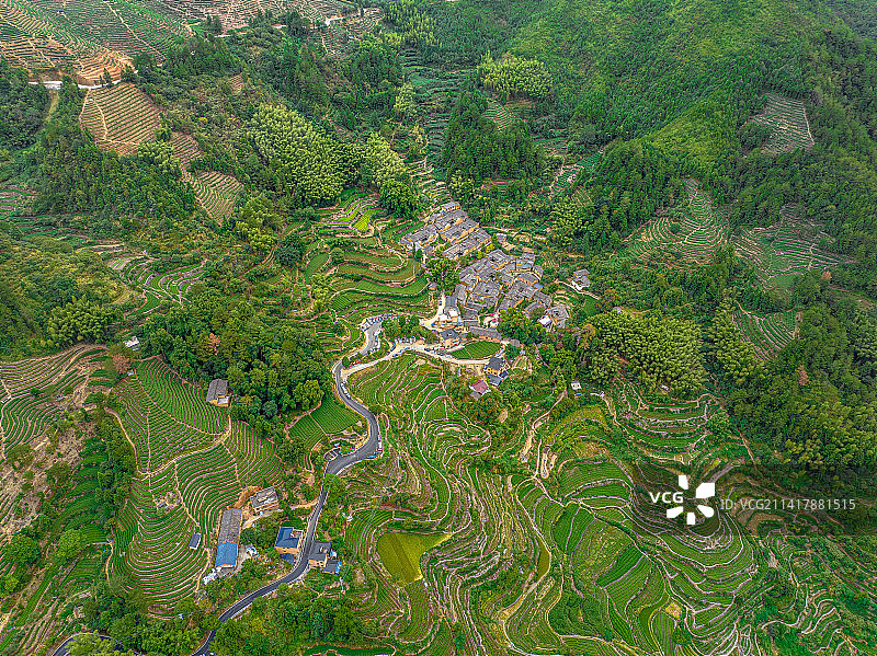 杨家堂村古民居 浙江省丽水市松阳县三都乡 国家地理江南秘境 浙西南传统村落 山野旅行露营地图片素材