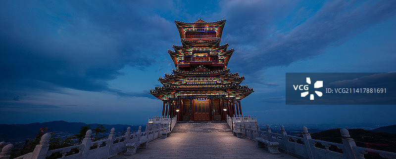 定都阁风光图片素材