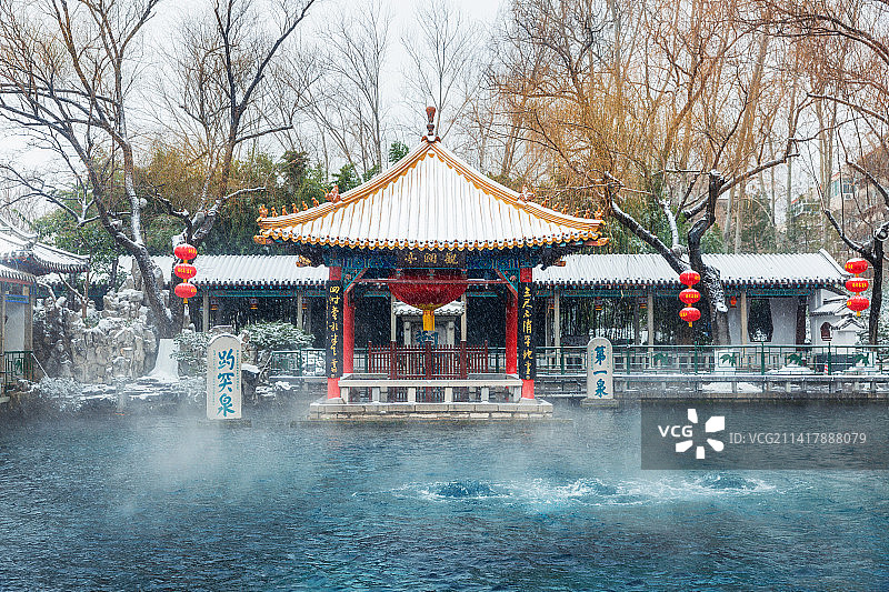 趵突泉图片素材