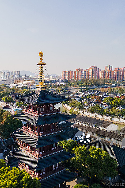 寒山寺图片素材