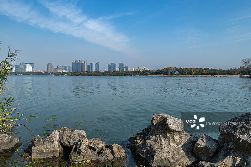 中国无锡太湖蠡湖风景图片素材