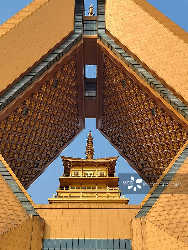 陕西宝鸡法门寺图片素材