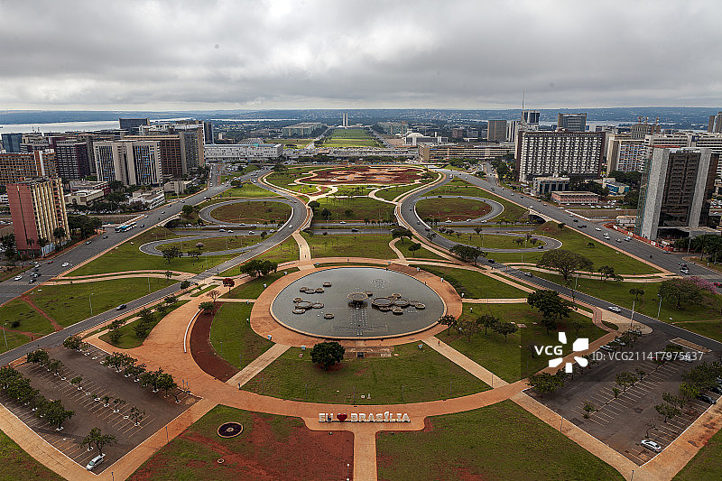 巴西新首都巴西利亚风光图片素材