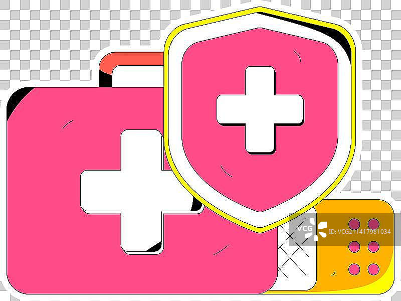 医疗人物抗疫扁平矢量概念运营手绘插画图片素材