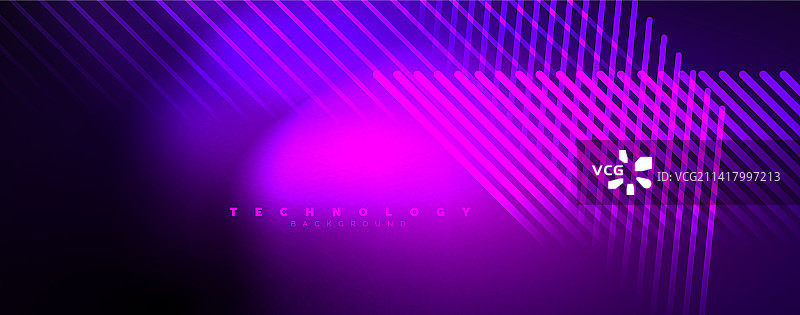光束霓虹灯线条抽象的背景图片素材