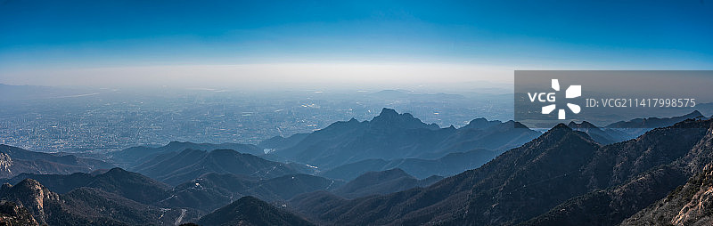 泰山天际图片素材