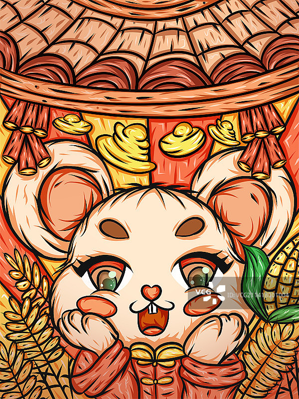 国潮小老鼠图片素材