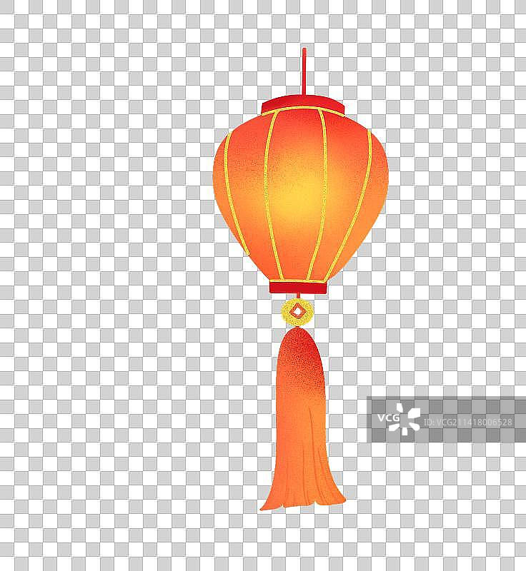 手绘红色传统节日红灯笼插画图片素材