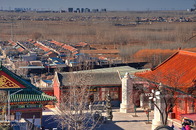 三河丹霞灵山寺图片素材