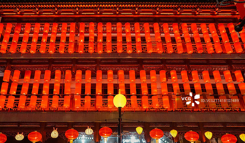 新年元宵节灯会图片素材