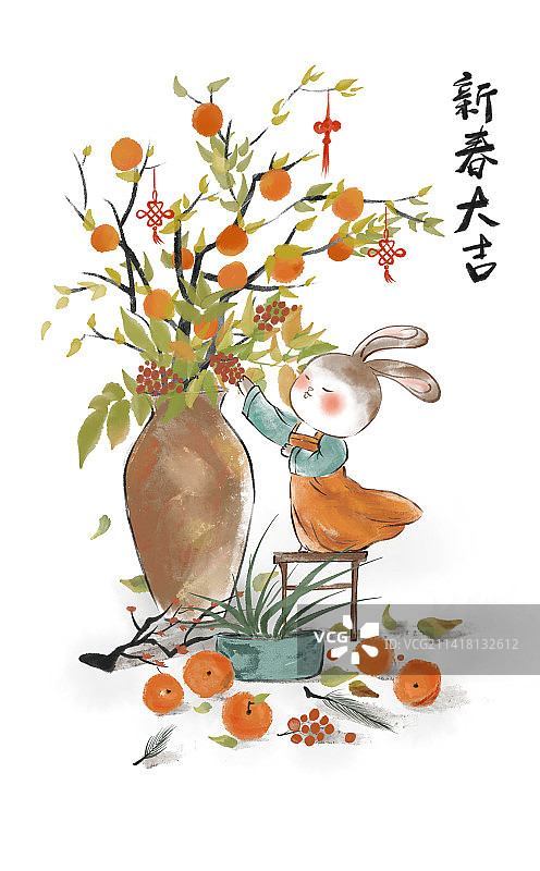 新春大吉图片素材