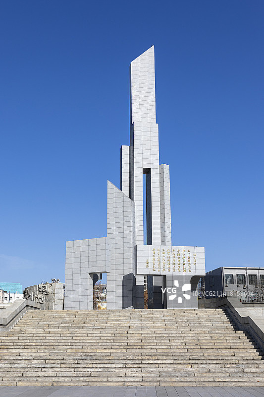 石家庄解放纪念碑图片素材