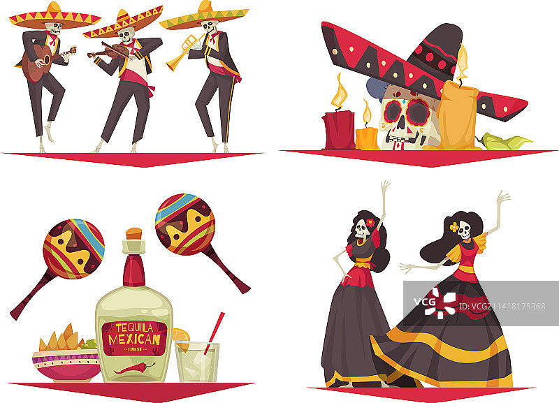 亡灵节作品集图片素材