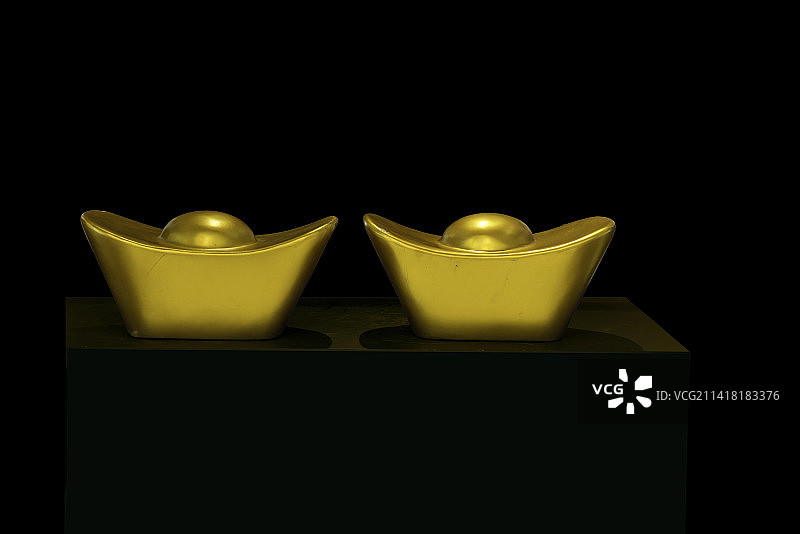 黄金，金元宝图片素材