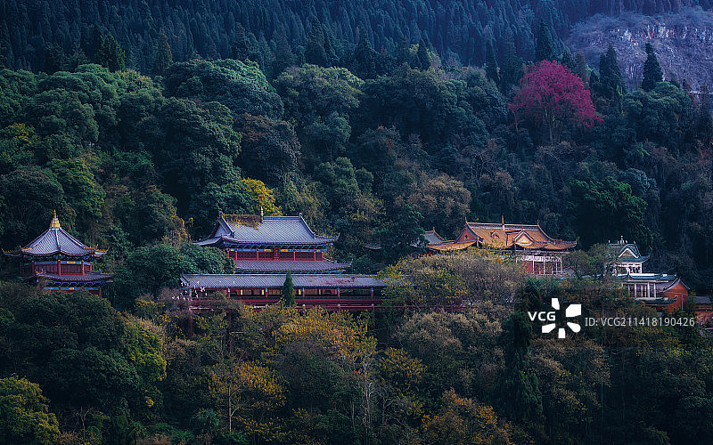 个旧宝华寺图片素材