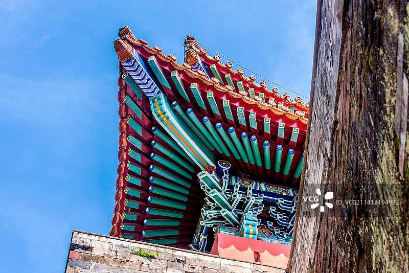 中国湖北荆门钟祥明显陵图片素材