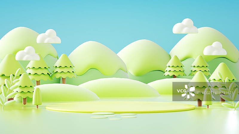 春暖花开春天场景图片素材