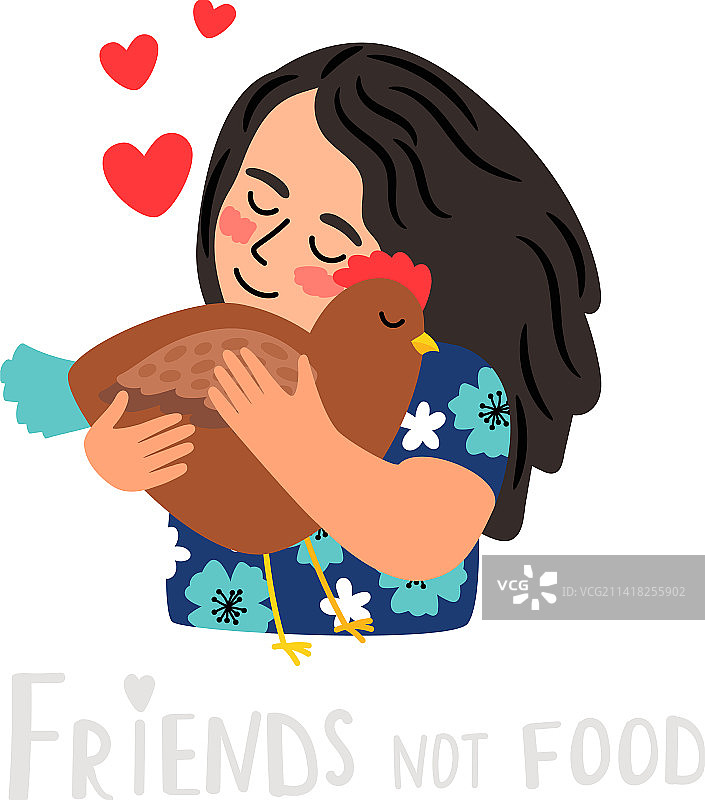 素食主义友谊图片素材