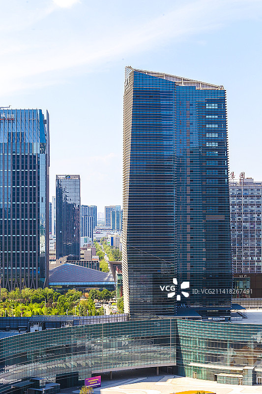 大族广场建筑风光图片素材
