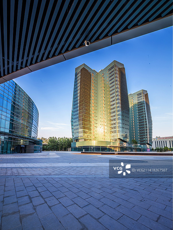 大族广场建筑风光图片素材
