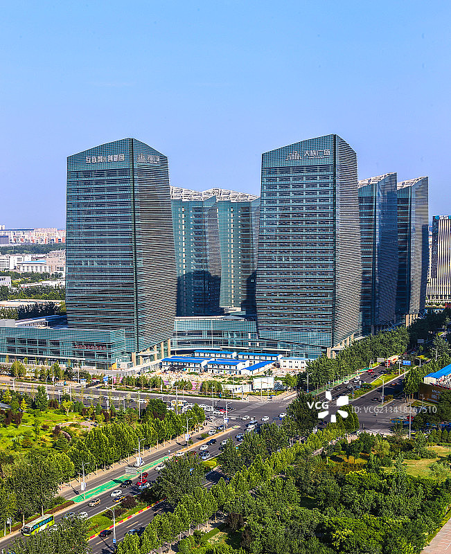 大族广场建筑风光图片素材