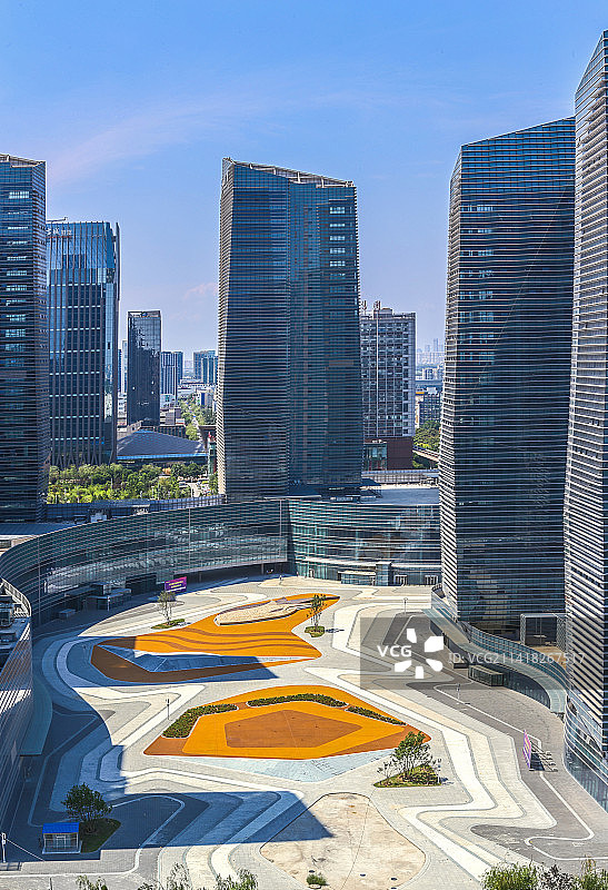 大族广场建筑风光图片素材