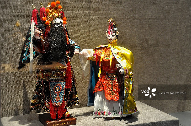 漳州市博物馆布袋木偶戏图片素材