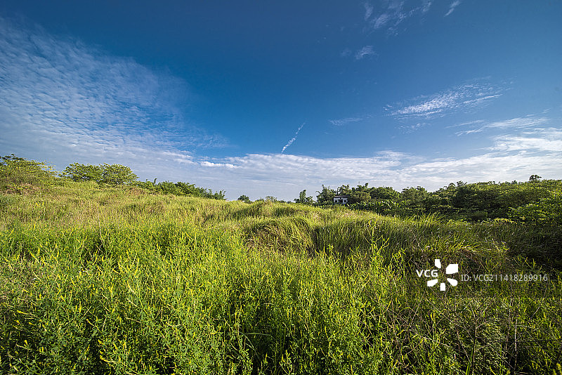 隆昌市向阳路，健身绿道 公交车站图片素材