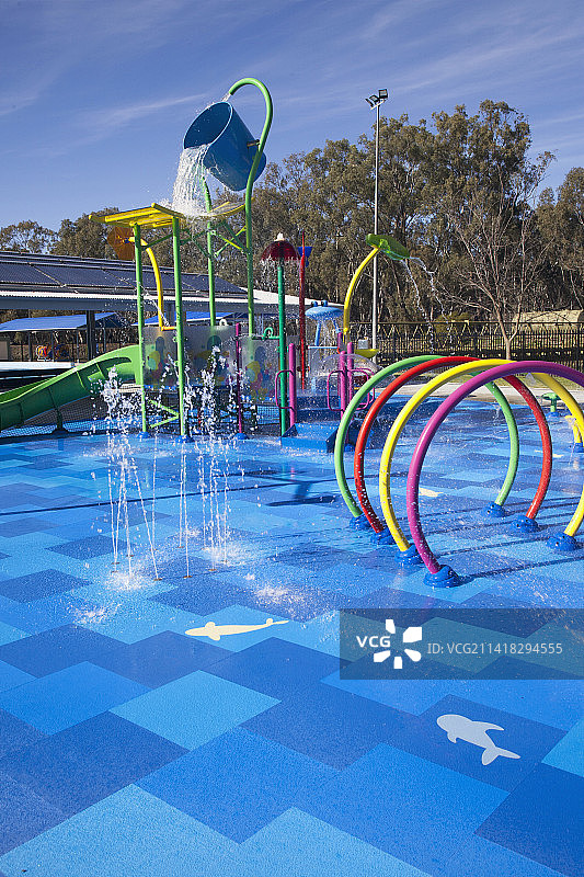 塔尔博特湖水上乐园图片素材