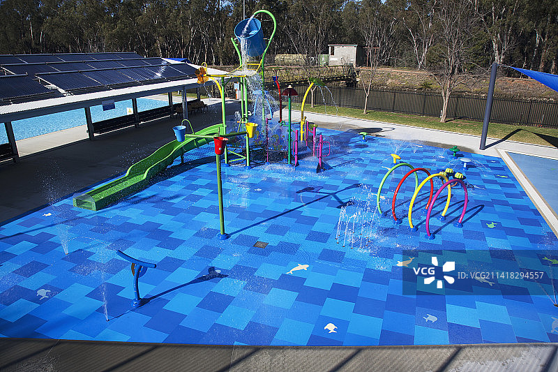 塔尔博特湖水上乐园图片素材