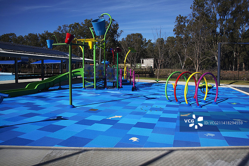 塔尔博特湖水上乐园图片素材