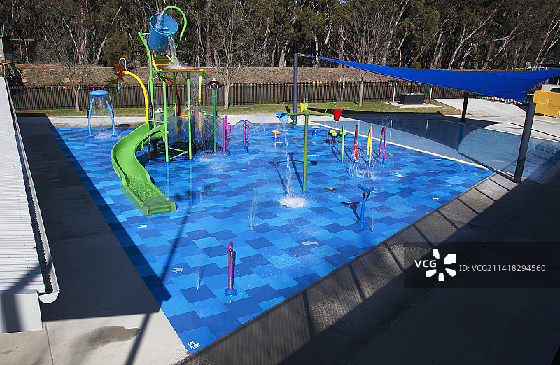 塔尔博特湖水上乐园图片素材