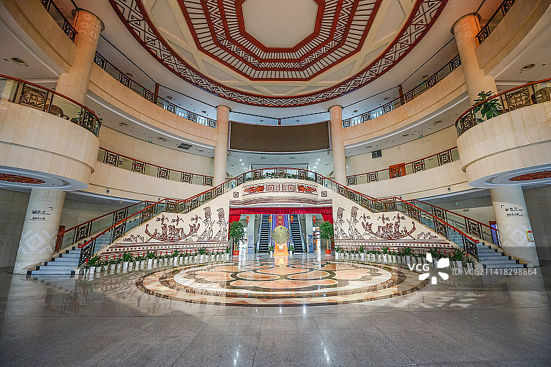 广西民族博物馆内景图片素材
