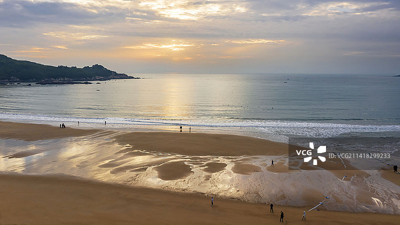 金色海滩图片素材