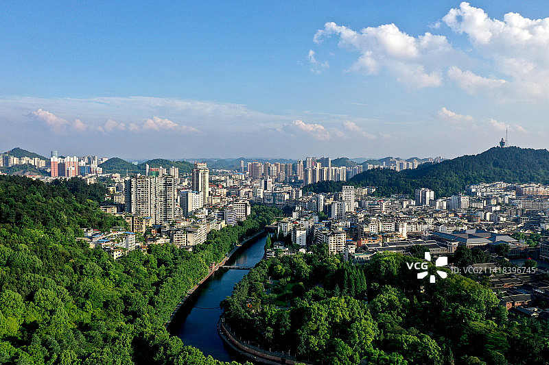 贵州遵义湘江河图片素材