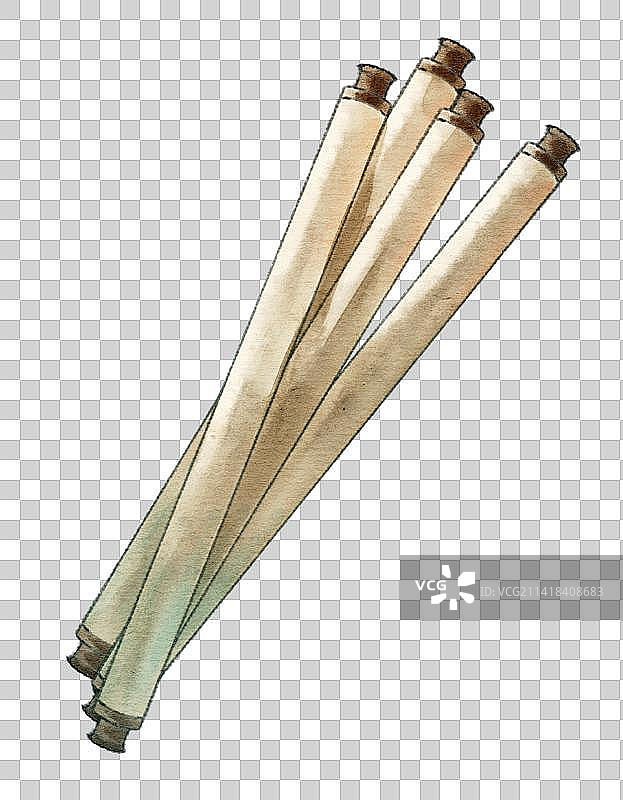 画卷-水墨插画元素图片素材
