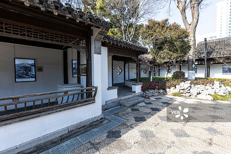 南京遇园园林风光图片素材