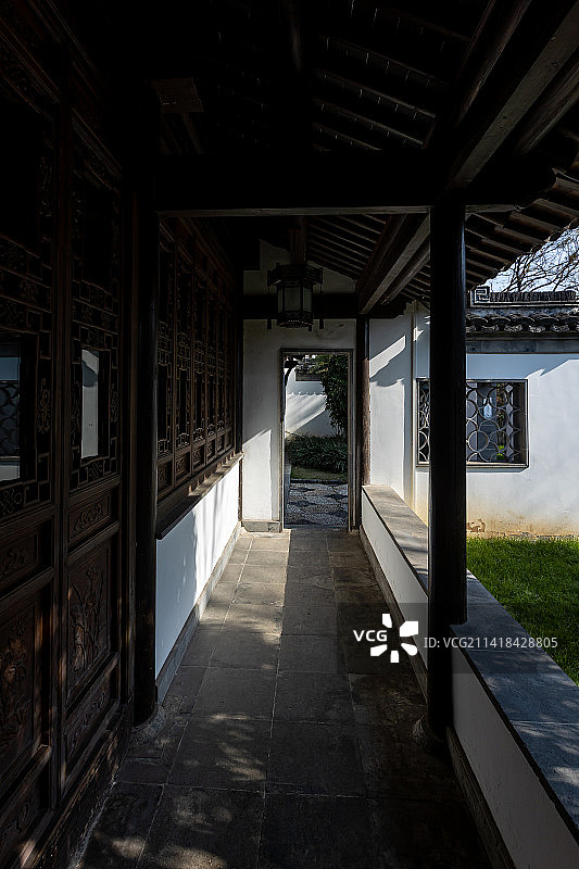 南京遇园园林风光图片素材