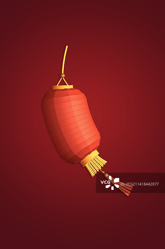 飘动的红灯笼图片素材