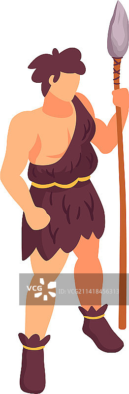 原始时代猎人图片素材