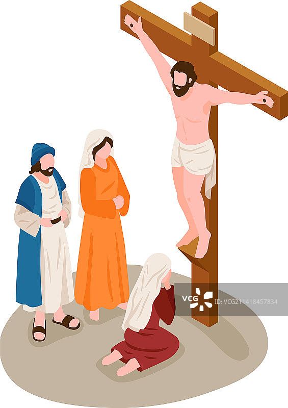 十字架上的基督图片素材