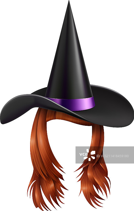 女巫角色化装舞会构图图片素材