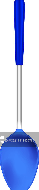 逼真的塑料勺子构图图片素材