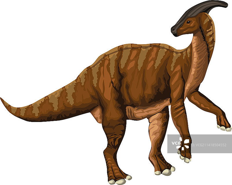 鸭嘴龙史前动物图片素材
