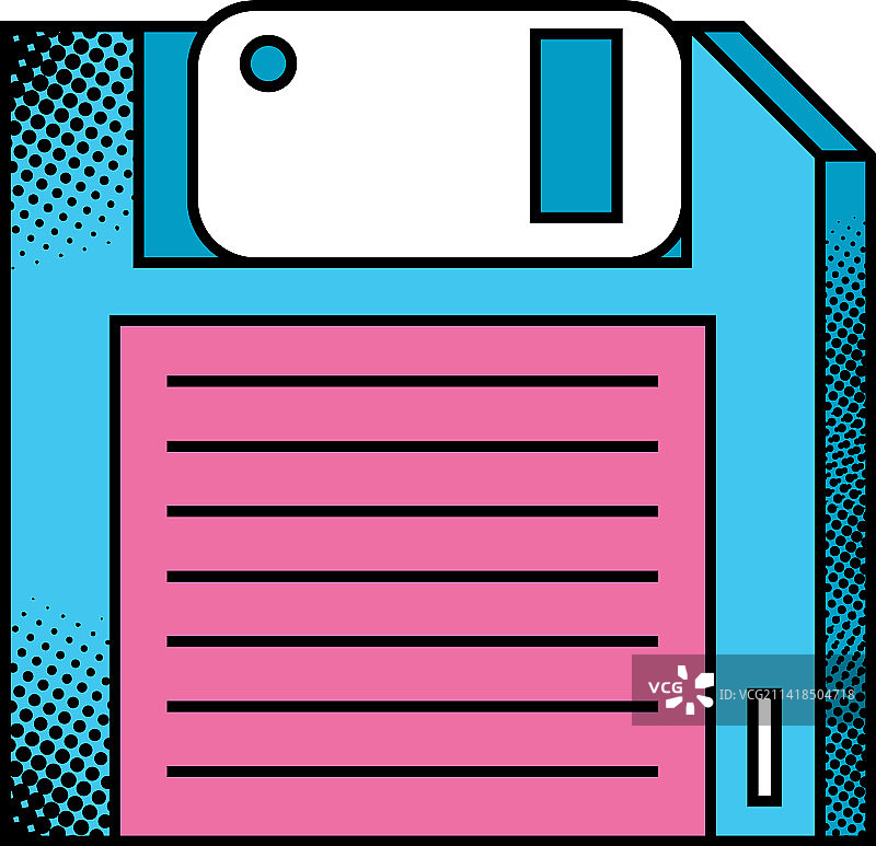 软盘波普艺术风格图片素材