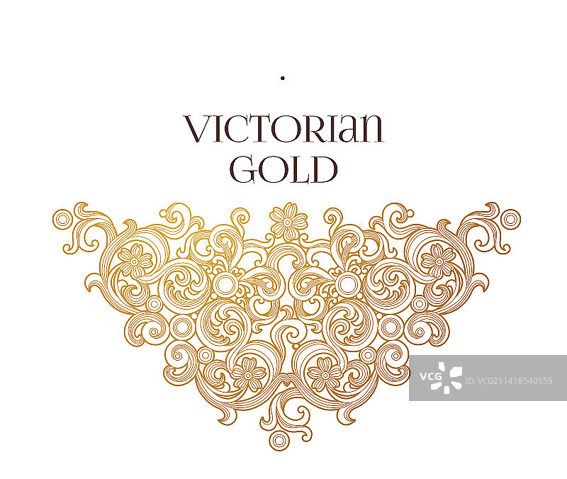 金色元素设计模板装饰图片素材