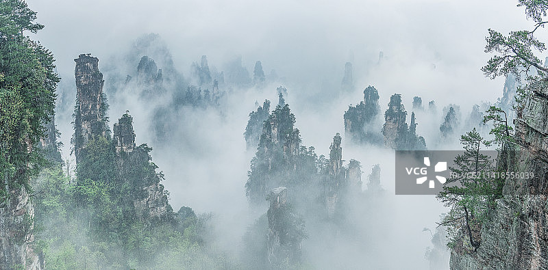 张家界天子山图片素材