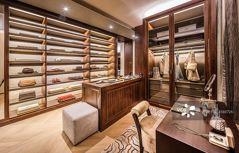 样板间衣帽间图片素材